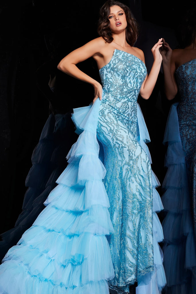 Jovani 26119 | IN STOCK TURQUOISE SIZE 2