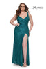 La Femme Style 31138 IN STOCK DARK BERRY SIZE 22W, EMERALD SIZE 18W