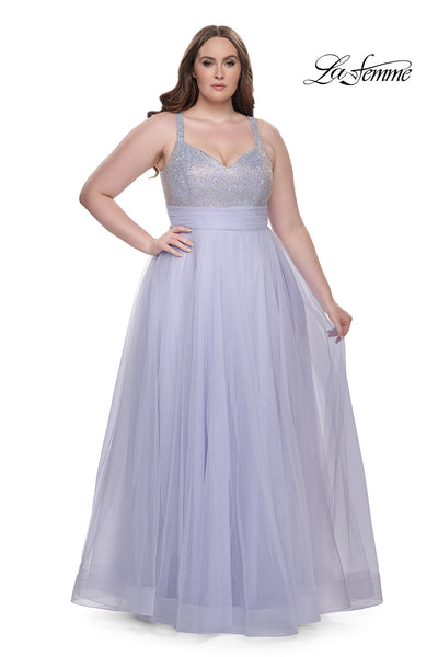La Femme Style 30436 IN STOCK BERRY SIZE 2, EMERALD SIZE 10
