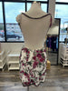 SHERRI HILL 57258 IN STOCK Ivory/Fuchsia Print size 2