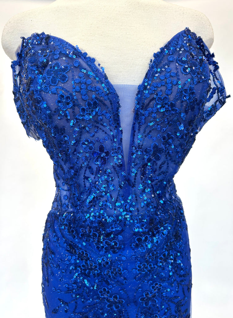 Ellie Wilde EW34007 IN STOCK ROYAL BLUE SIZE 16