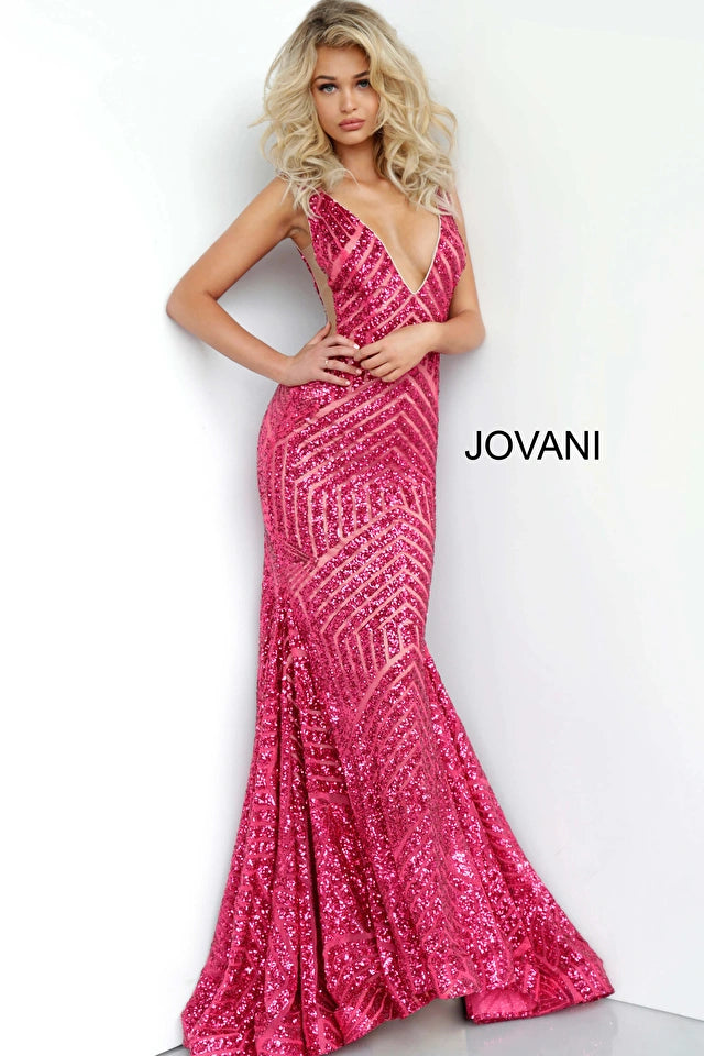 Jovani 59762 | IN STOCK IRIDESCENT TEAL SIZE 2