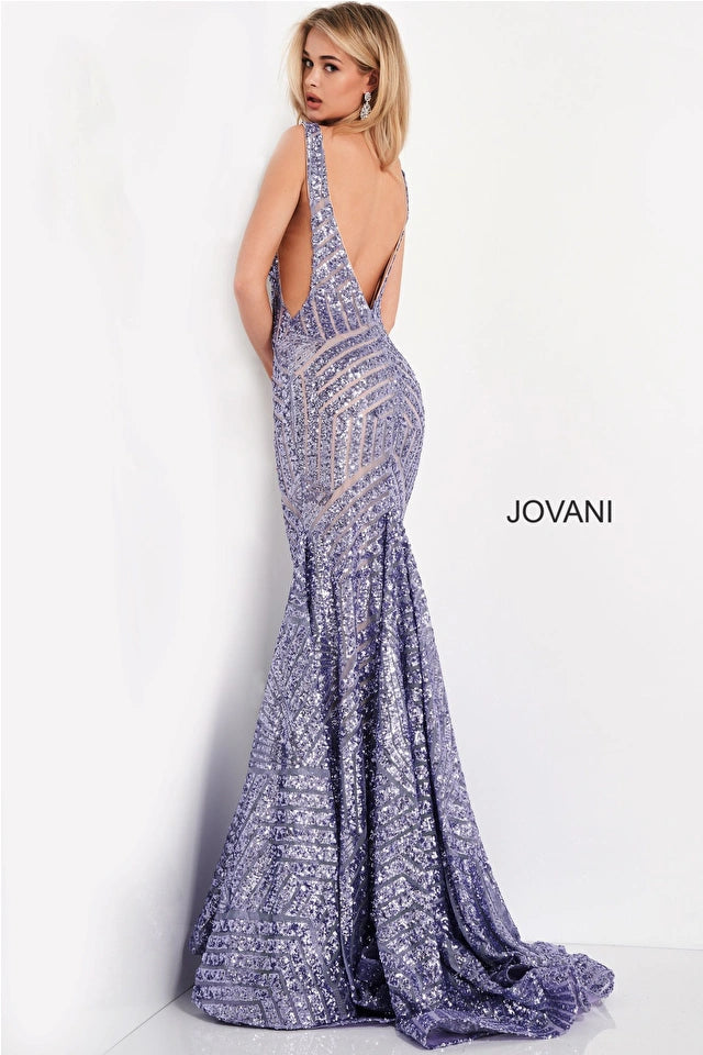 Jovani 59762 | IN STOCK IRIDESCENT TEAL SIZE 2