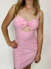 Madrid - Short Pink Dress - Pink