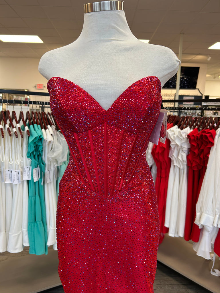 SHERRI HILL 57579 RED SIZE 2 IN STOCK