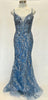 Ellie Wilde EW35039 IN STOCK STEEL BLUE SIZE 8