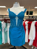 SHERRI HILL 57350 IN STOCK PEACOCK SIZE 4 + IN STOCK PINK SIZE 2 + IN STOCK RED SIZE 8