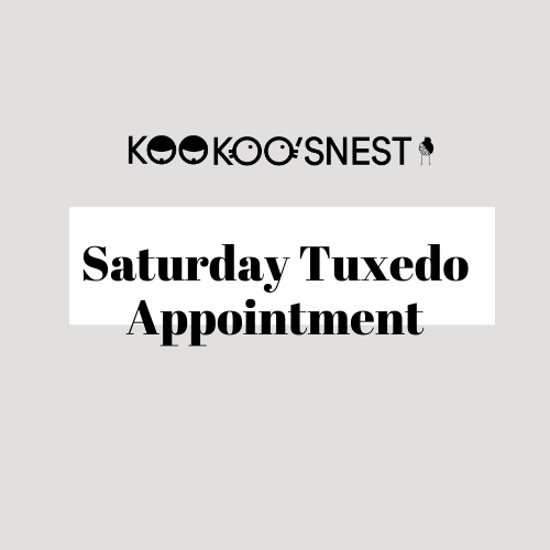 APRIL - Sunday Tux Appointment