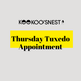 APRIL - Thursday Tux Appointment