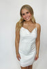 Celine - Cowl neck Woven Dress - Off-White