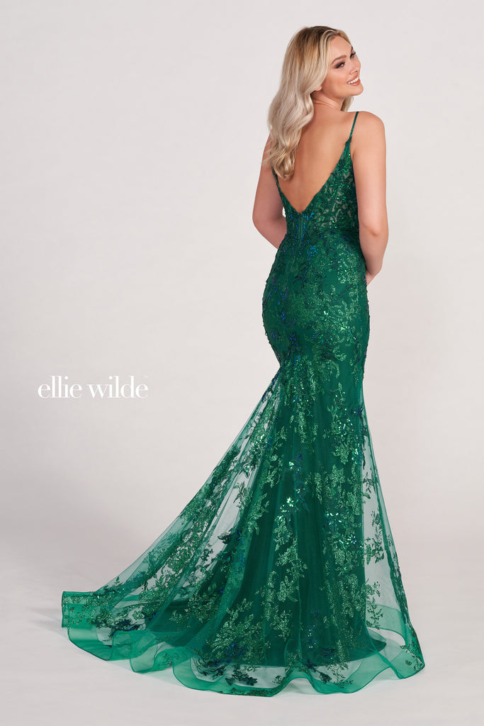 Ellie Wilde Prom Style EW34061 IN STOCK RUBY SIZE 20