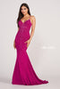 Ellie Wilde Prom Style EW34094 | IN STOCK CRANBERRY SIZE 6 & EMERALD SIZE 10