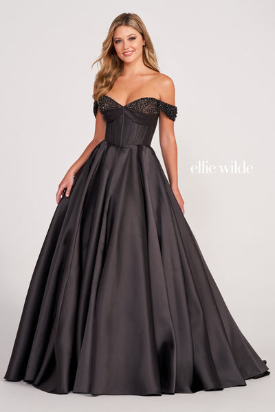 Ellie Wilde Prom Style EW122052 | ROSE SIZE 8 IN STOCK READY TO SHIP