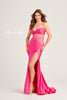Ellie Wilde Prom Style EW35026 IN STOCK RUBY SIZE 8