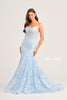 Ellie Wilde Prom Style EW35203 IN STOCK LIGHT BLUE SIZE 8