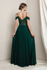 Etta - Off the Shoulder Maxi Dress - Emerald