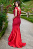 Sherri Hill 56935 Light Blue SIZE 10