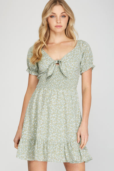 Fleur - Lace Mini Dress