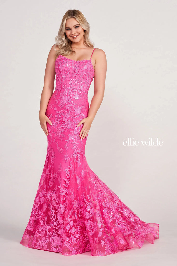 Ellie Wilde Style EW34009 | IN STOCK EMERALD SIZE 00 & CERISE SIZE 8