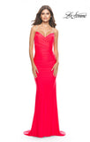 La Femme Style 31222 IN STOCK HOT CORAL SIZE 4