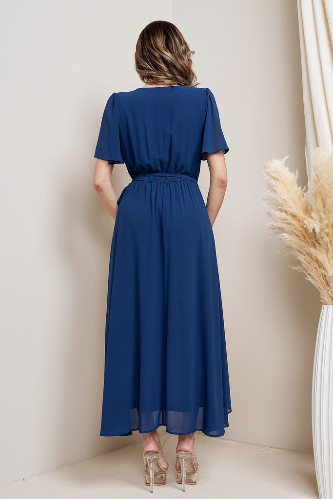 Julianna - High Low Dress - Parisian Blue