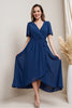 Julianna - High Low Dress - Parisian Blue