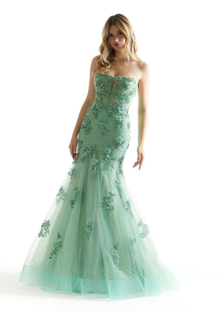 Morilee Prom Style 49008 | IN STOCK BLACK/NUDE SIZE 0