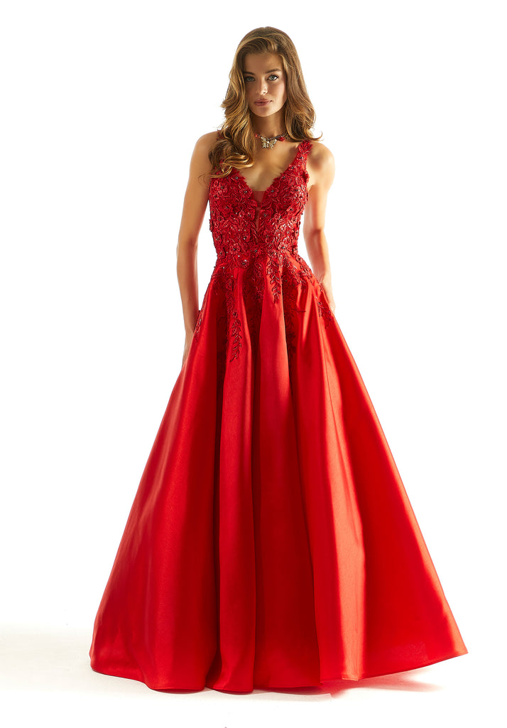 Morilee Prom Style 49044 | IN STOCK NAVY SIZE 10 & RED SIZE 6