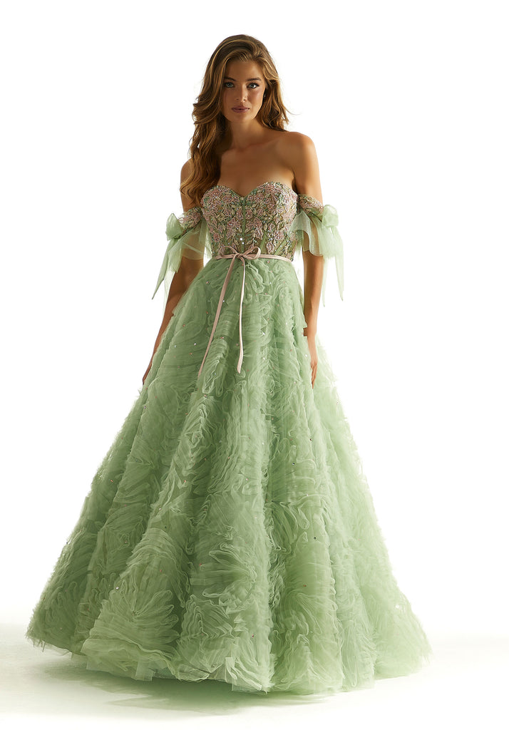 Morilee Prom Style 49068 | IN STOCK BLUSH/CHAMPAGNE SIZE 8