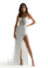 Morilee Prom Style 49089 | IN STOCK WHITE SIZE 6 & 8