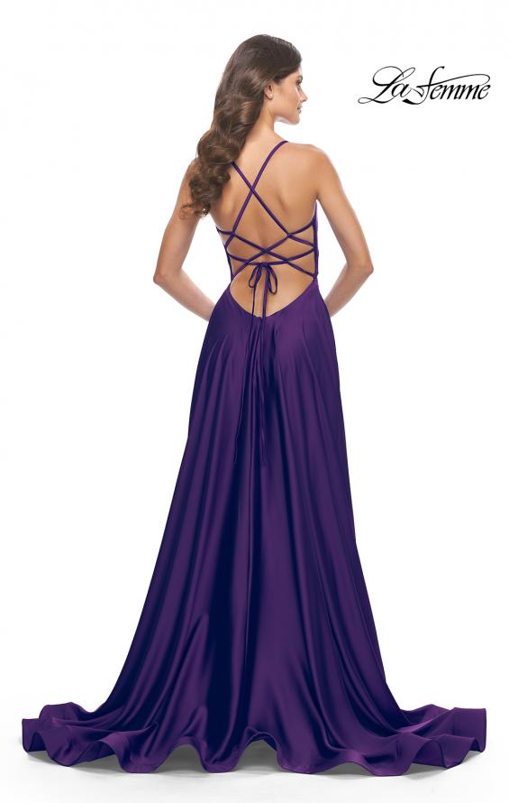 La Femme Style 31533 IN STOCK RED SIZE 00, ROYAL PURPLE SIZE 2