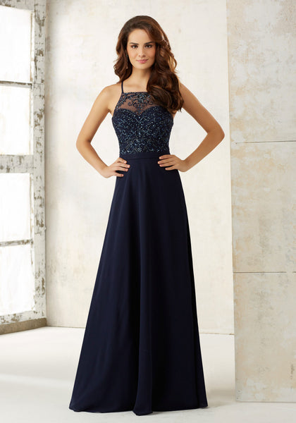 Morilee Style 21762 | In Stock Sapphire Size 10