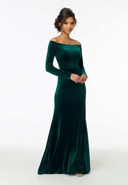 Morilee Style 21619| In Stock Teal Size 10, Moss Size 14, White Size 18