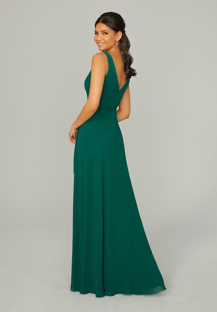 Morilee Style 21771  | In Stock White Size 20, Emerald Size 16, Black Size 20