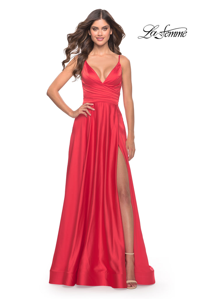 La Femme Style 31121 IN STOCK HOT CORAL SIZE 2