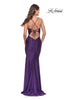 La Femme Style 31201 IN STOCK MAUVE SIZE 0, ROYAL PURPLE SIZE 12