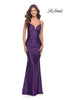 La Femme Style 31201 IN STOCK MAUVE SIZE 0, ROYAL PURPLE SIZE 12