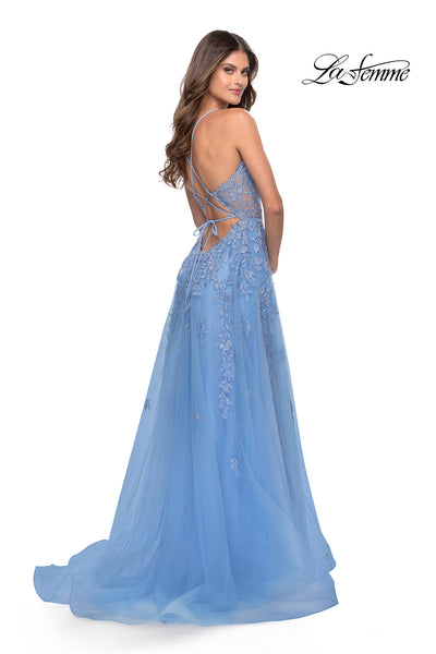 La Femme Style 31337 IN STOCK RED SIZE 4, ROYAL BLUE SIZE 8