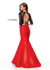 IN STOCK BLACK/RED SIZE 2 Clarisse Style 3722