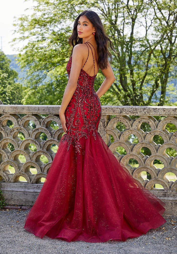 Morilee Prom Style 47024 IN STOCK SANGRIA SIZE 10