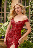 Morilee Prom Style 47050 IN STOCK RED SIZE 8