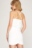 Banquet - Cowl Neck Dress - Off White