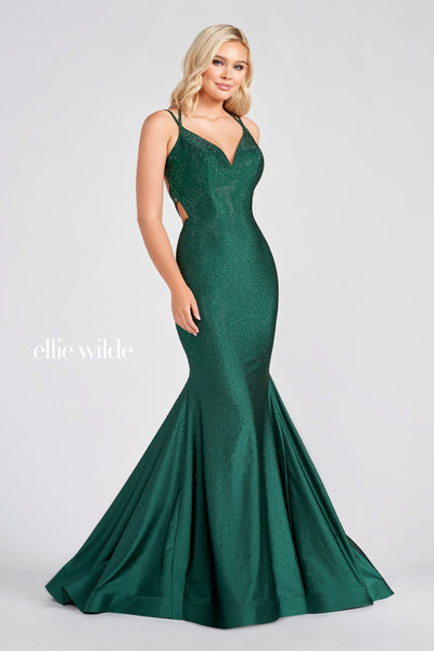 Ellie Wilde Prom Style EW34046 | IN STOCK SLATE SIZE 4