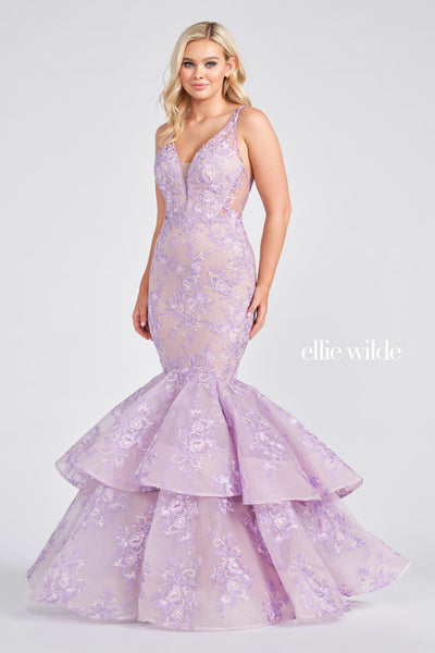 Ellie Wilde Prom Style EW34018 | IN STOCK  HOT PINK SIZE 0