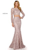Sherri Hill Style 53247 IN STOCK SIZE ROSE GOLD SIZE 12 READY TO SHIP