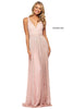 Sherri Hill Style 53867 IN STOCK BLUSH SIZE 6 READY TO SHIP