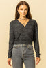 Vicente - Button Front Top - Black