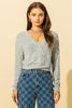 Vicente - Button Front Top - Grey