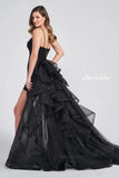 Ellie Wilde Prom Style EW122047 BLACK SIZE 4 AND 8 IN STOCK READY TO SHIP