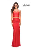 La Femme Style 30789 IN STOCK HOT CORAL SIZE 12